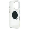 Etui Guess IML Metal Colored Circle      Classic Logo MagSafe do iPhone 16 Pro czarny