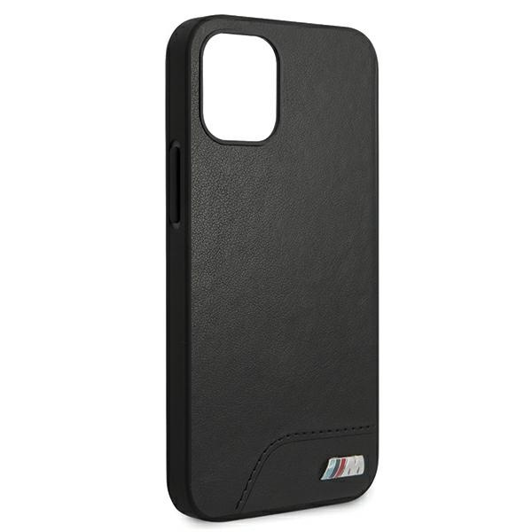 Etui BMW M Collection Smooth PU na iPhone 12 mini - czarne