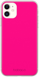 CASE OVERPRINT BABACO CLASSIC 008  IPHONE 12 MINI PINK