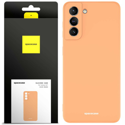 Spacecase Etui Silicone Case Galaxy S21 orange