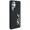 Etui Karl Lagerfeld Silicone Metal        Signature Logo do Samsung Galaxy S25 Ultra czarny