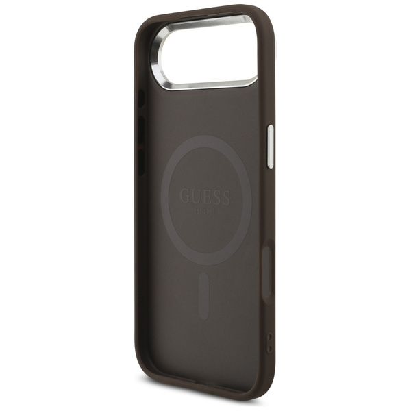 Etui Guess 4G Classic Logo MagSafe do    iPhone Air brązowy