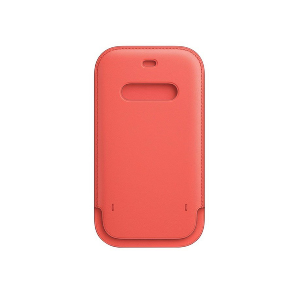 APPLE LEATHER SLEEVE  MHYA3ZM/A CASE PINK CITRUS IPHONE 12 / 12 PRO WITHOUT PACKAGING