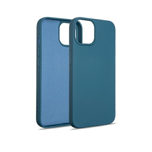 Beline Etui Silicone iPhone 14 / 13 6.1" niebieski/blue