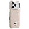 Etui Karl Lagerfeld Choupette Pin        MagSafe do iPhone 17 Pro Max różowy