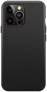 XQISIT NP Silicone case Anti Bac for iPhone 14 Pro Midnight Black