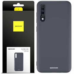Spacecase Etui Silicone Case Galaxy A70 black