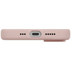Etui UNIQ Lino do iPhone 17 Magclick     Charging różowy