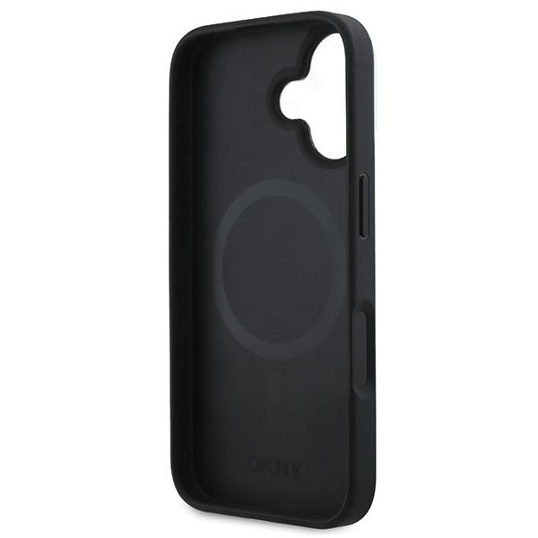 DKNY DKHMP16MPCPVSLK iPhone 16 Plus6.7" czarny/black hardcase Checkered Pattern Magsafe