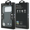Etui BMW M Carbon Line & Logo MagSafe do iPhone 17 Pro czerwony