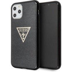 GUESS HARD CASE GLITTER TRIANGLE GUHCN58SGTLBK IPHONE 11 PRO CZARNY