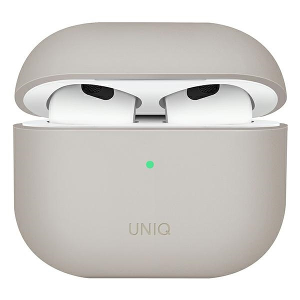 UNIQ etui Lino AirPods 3 gen. Silicone beżowy/beige