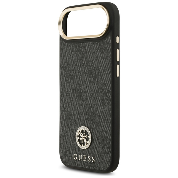 Etui Guess 4G Strass Logo MagSafe do     iPhone Air czarny