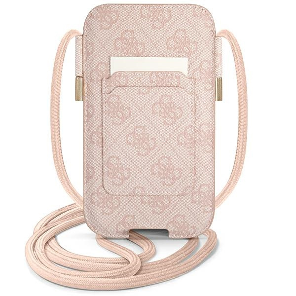 Guess Torebka GUPHL4GMGPI 6,7"różowy/pink hardcase 4G Big Metal Logo
