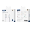 JELLICO kabel IP15 USB-C - USB-C PD 60W 1M Biały