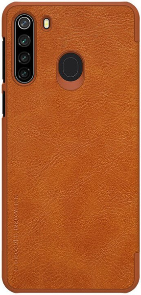NILLKIN QIN BOOK CASE SAMSUNG GALAXY A21 BRĄZOWY