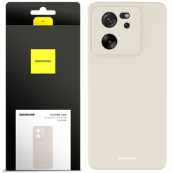 Spacecase Etui Silicone Case Xiaomi 13T / 13T Pro bone