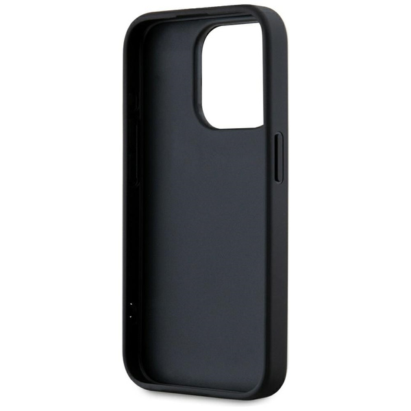 Etui Karl Lagerfeld Saffiano Athleisure  Stripes Cord do iPhone 15 Pro różowy
