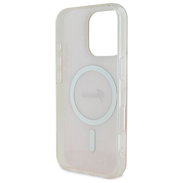 Guess GUHMP16LH4STP iPhone 16 Pro6.3" różowy/pink hardcase IML 4G MagSafe