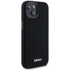 DKNY DKHMP14SSMCHLK iPhone 14 / 15 / 136.1" czarny/black hardcase Liquid Silicone Small Metal Logo MagSafe