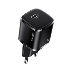 USAMS Ład. siec. 1xUSB-C T36 mini 20W(only head) PD3.0 Fast Charging czarny/black CC124TC01 (US-CC124)