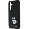 KARL LAGERFELD KLHCSA35SMHCNPK A35 A356 CZARNY/BLACK HARDCASE SILICONE CHOUPETTE METAL PIN