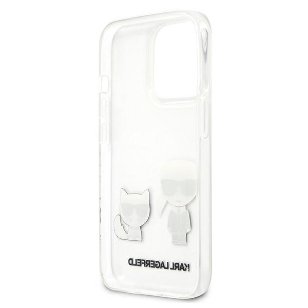 KARL LAGERFELD KLHCP13LCKTR IPHONE 13 PRO / 13 6.1 "HARDCASE TRANSPARENT KARL & CHUPETTE