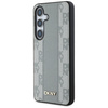 Etui DKNY Leather Checkered Pattern      MagSafe do Samsung Galaxy S25 taupe