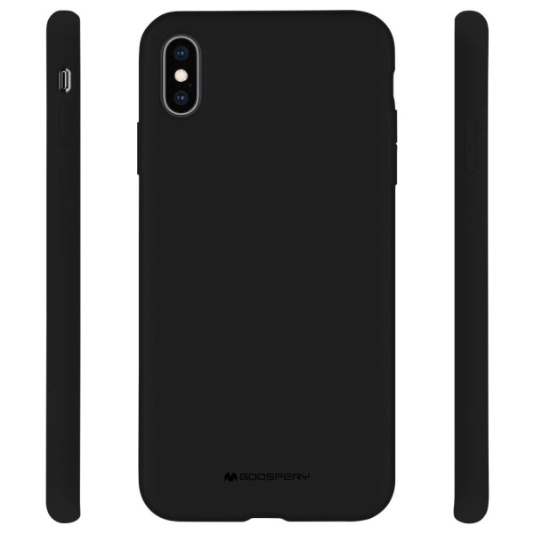 Mercury Silicone Samsung S22+ S906 czarny/black