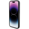 Etui BMW Grip Stand Smooth & Carbon na iPhone 15 Pro - czarne