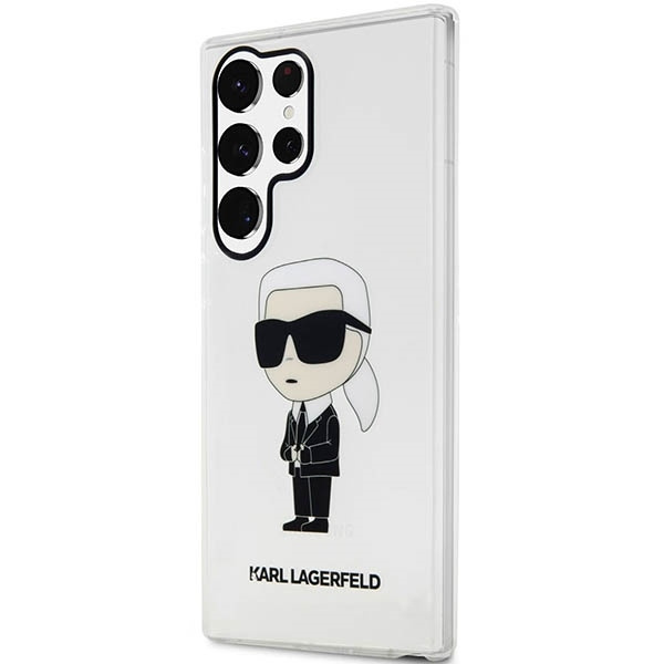 KARL LAGERFELD KLHCS23LNKNKTCT S23 ULTRA S918 TRANSPARENT HARDCASE IKONIK KARL LAGERFELD