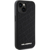 Etui Karl Lagerfeld Quilted K Pattern na iPhone 15 Plus / 14 Plus - czarne