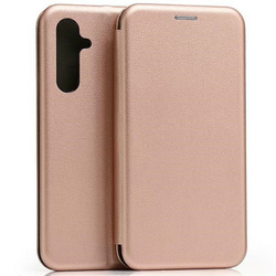 Beline Etui Book Magnetic Samsung A54 5G A546 różowo-złoty/rosegold