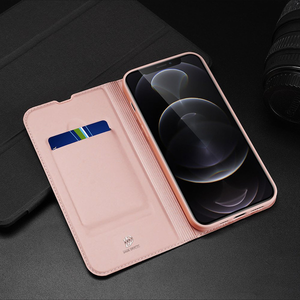 Dux Ducis Skin Pro Bookcase type case for iPhone 13 Pro Max pink