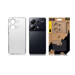 Tactical TPU Cover for Poco M6 Pro Transparent