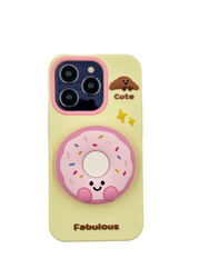 ETUI CASE 3D DONAT WITH STAND IPHONE 14