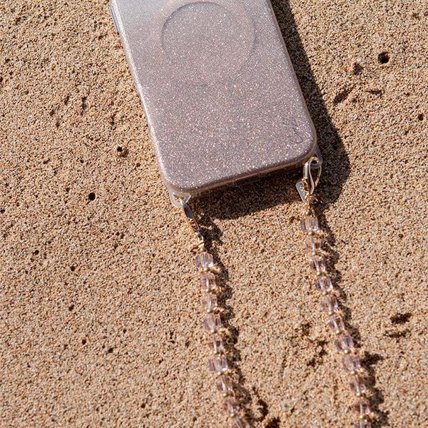 UNIQ Coehl Candy Gem Handstrap uniwersalny sznurek do telefonu na rękę różowy/pink candy