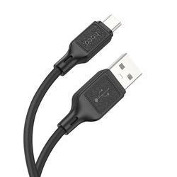 Kabel USB A do Micro USB Hoco 2,4A 1 m X90 czarny
