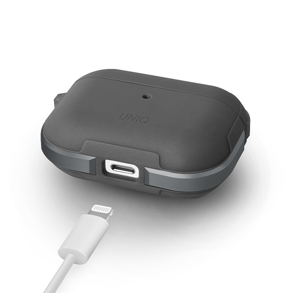 Etui UNIQ Valencia na AirPods Pro - szare