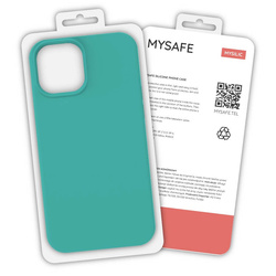 MYSAFE ETUI SILIKONOWE SAMSUNG GALAXY S21 PLUS MIĘTOWY PUDEŁKO