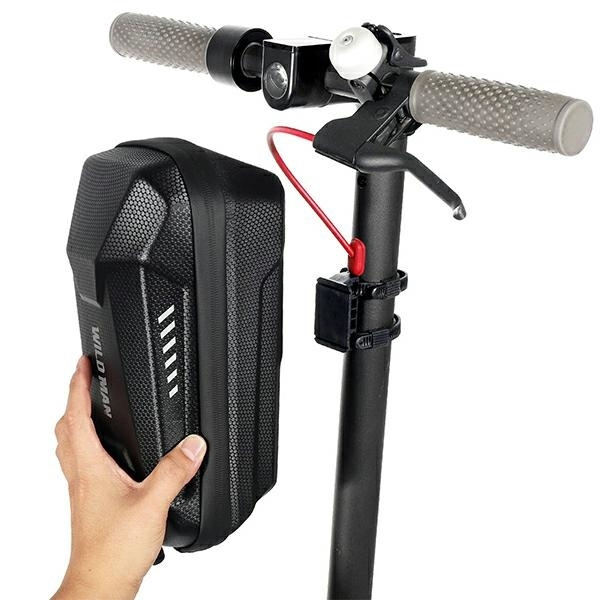 WILDMAN Etui/uchwyt na hulajnogę ES8X Plus sakwa na ramę czarna/black