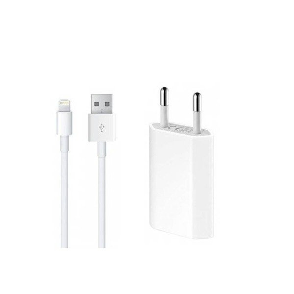 ŁADOWARKA SIECIOWA APPLE A1400 + KABEL MD818 LIGHTNING PUDEŁKO