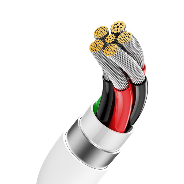 Baseus Superior Series kabel do szybkiego ładowania USB-A - USB-C 100W 480Mb/s 2m biały