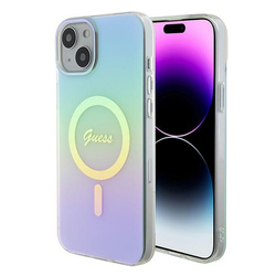 GUESS GUHMP15MHITSQ IPHONE 15 PLUS / 14 PLUS 6.7 "TURQUOISE / TURQUOISE HARDCASE IML IRIDESCENT MAGSAFE