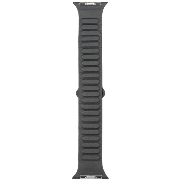 Pasek Audi Logo Synthetic Leather        Magnetic Ring do Apple Watch 44/45/46/49mm czarny