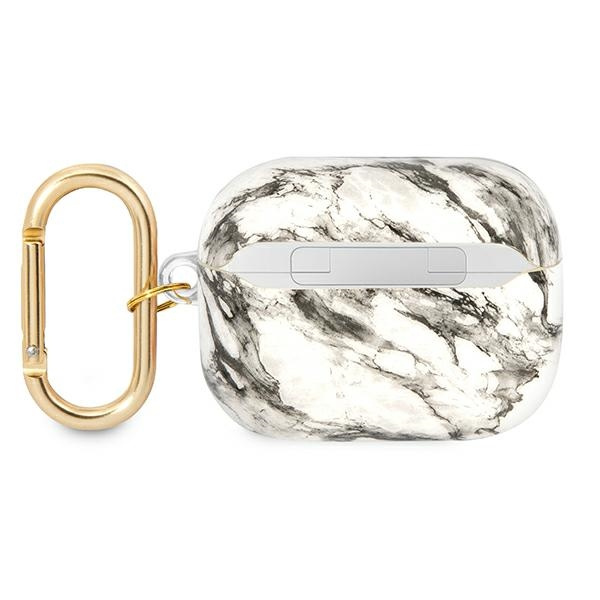 Guess GUAPHCHMAG AirPods Pro cover szary/grey Marble Strap Collection
