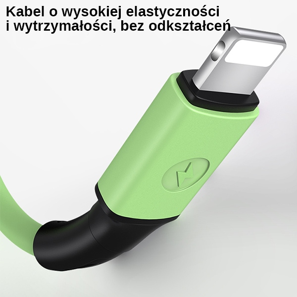 USAMS Kabel U52 lightning 2A Fast Charge1m purpurowy/purple SJ434USB04 (US-SJ434)