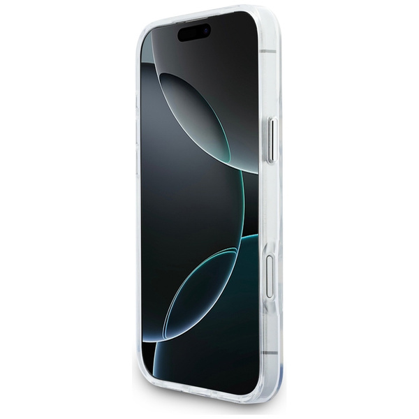 Etui Karl Lagerfeld IML Peekaboo MagSafe do iPhone 17 Pro Max transparent