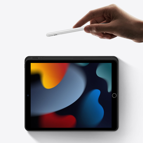 Baseus Safattach Y-type etui magnetyczne/stojące do iPad 10.2" (2019/2020/2021) / iPad Pro 10.5" / iPad Air 3 10.5" szary