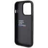 Etui BMW Leather Carbon na iPhone 15 Pro - czarne
